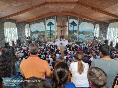 N. Sra. Aparecida – Missa das 10 horas lota Santuário (12/10)